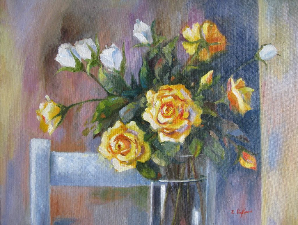 Roses-Vase